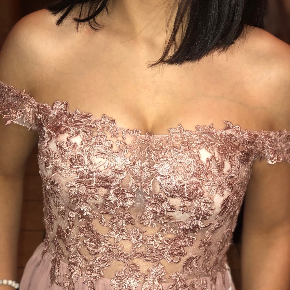 Beautiful Lace Prom Dress